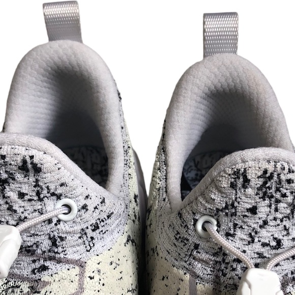 Women's White and Gray Athletic Shoes - Picture 7 of 14